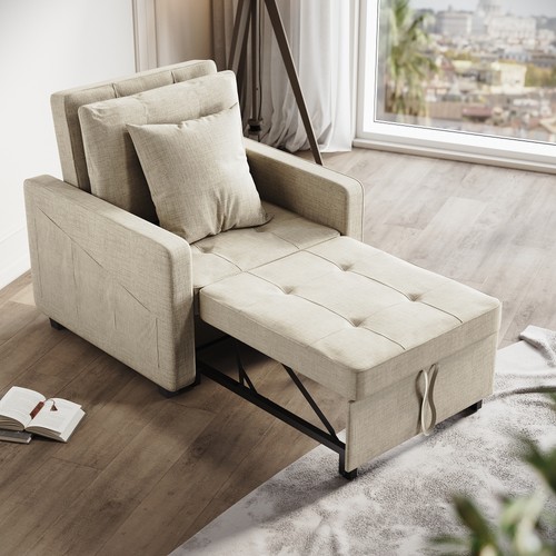 Folding single sofa bed - single,