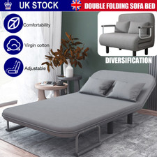 Double Fabric Sofa Bed Sleeper