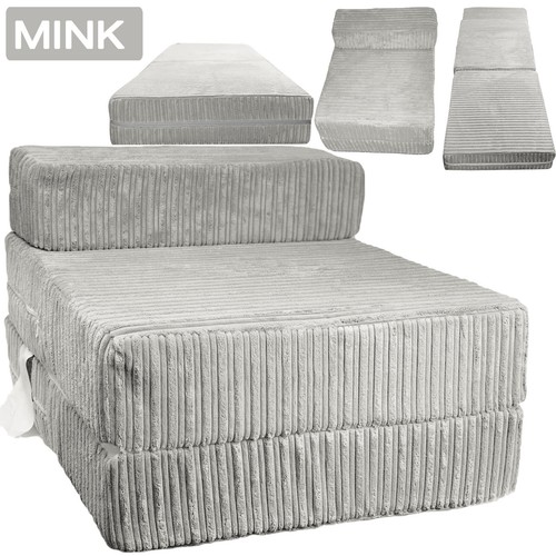 Mink jumbo cord single chair - single,