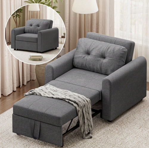 Single chair bed - 3-in-1,