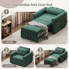 3-in-1 Sofa Bed Convertible